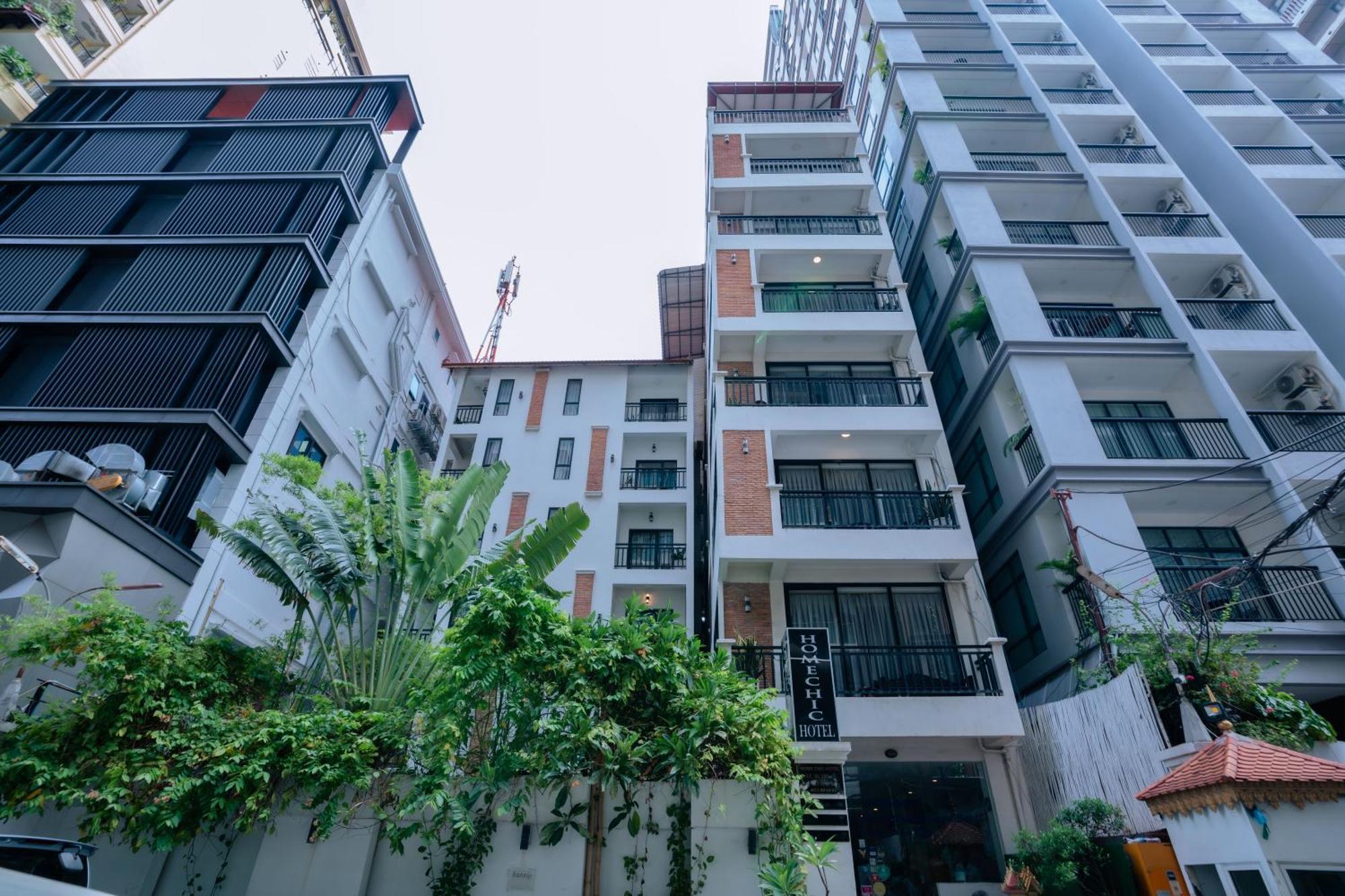 Home Chic Hotel Phnom Penh Exterior foto